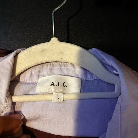 A.L.C. DEMI DIP DYE SHIRT DRESS‎ Sz 10 - Picture 6 of 8